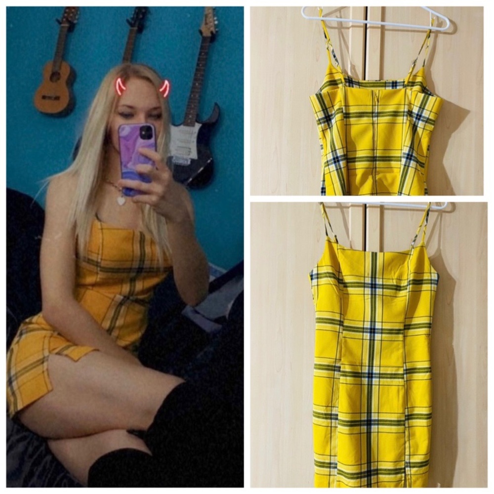 CLUELESS inspired yellow dress!